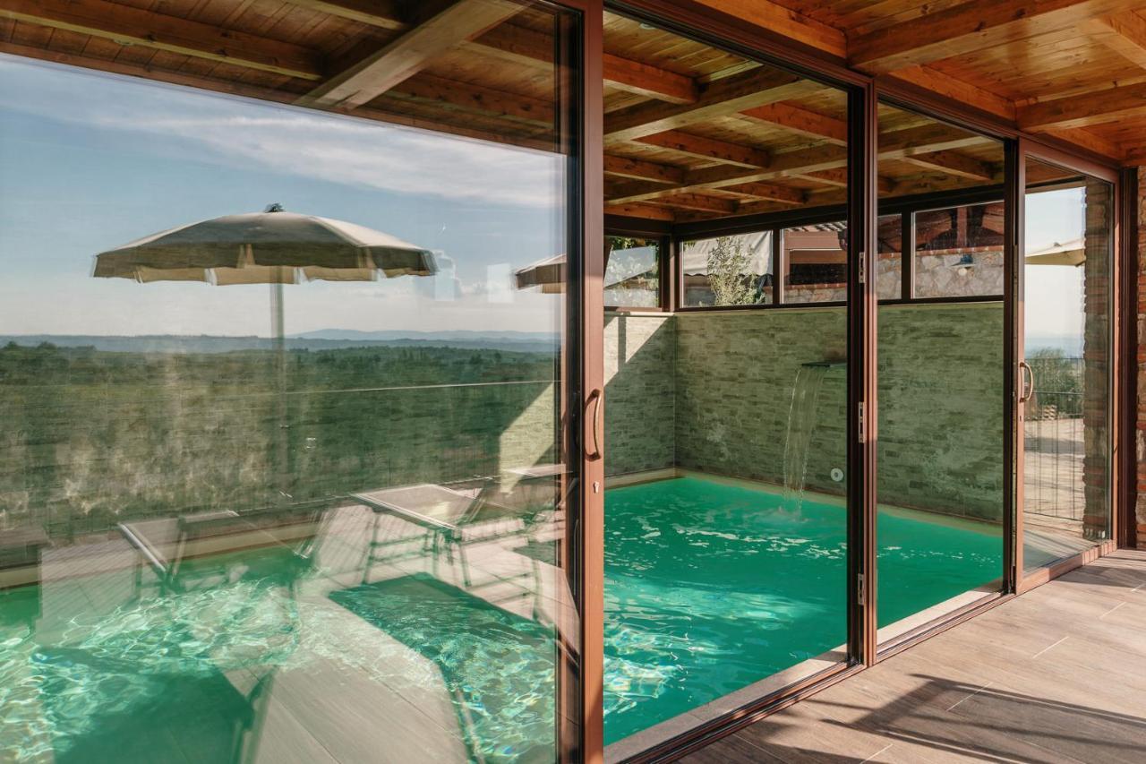 Borgo Villa A Sesta San Gusme Luaran gambar