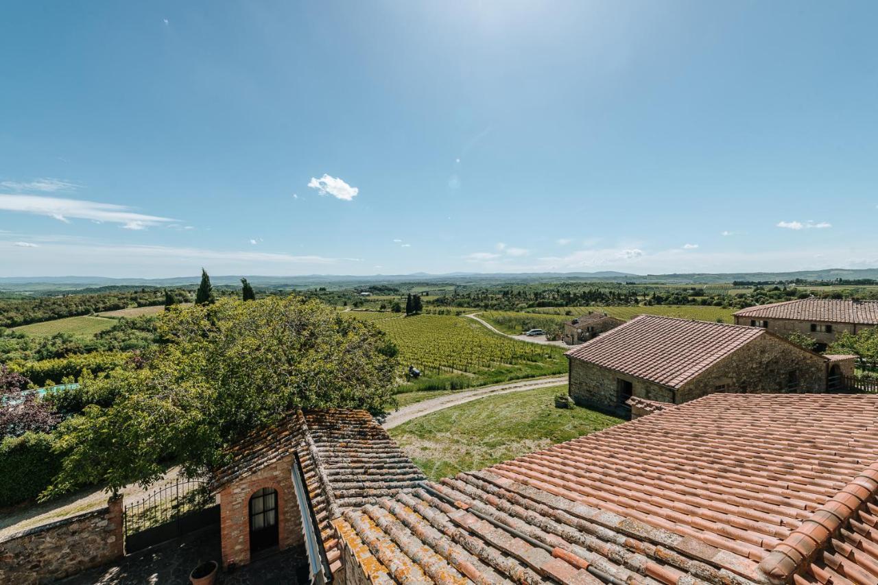Borgo Villa A Sesta San Gusme Luaran gambar