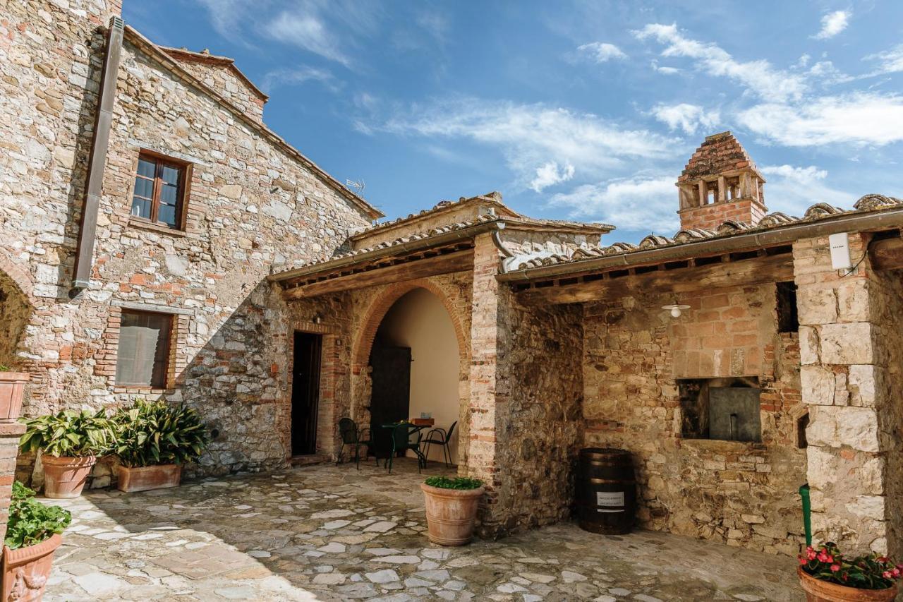 Borgo Villa A Sesta San Gusme Luaran gambar