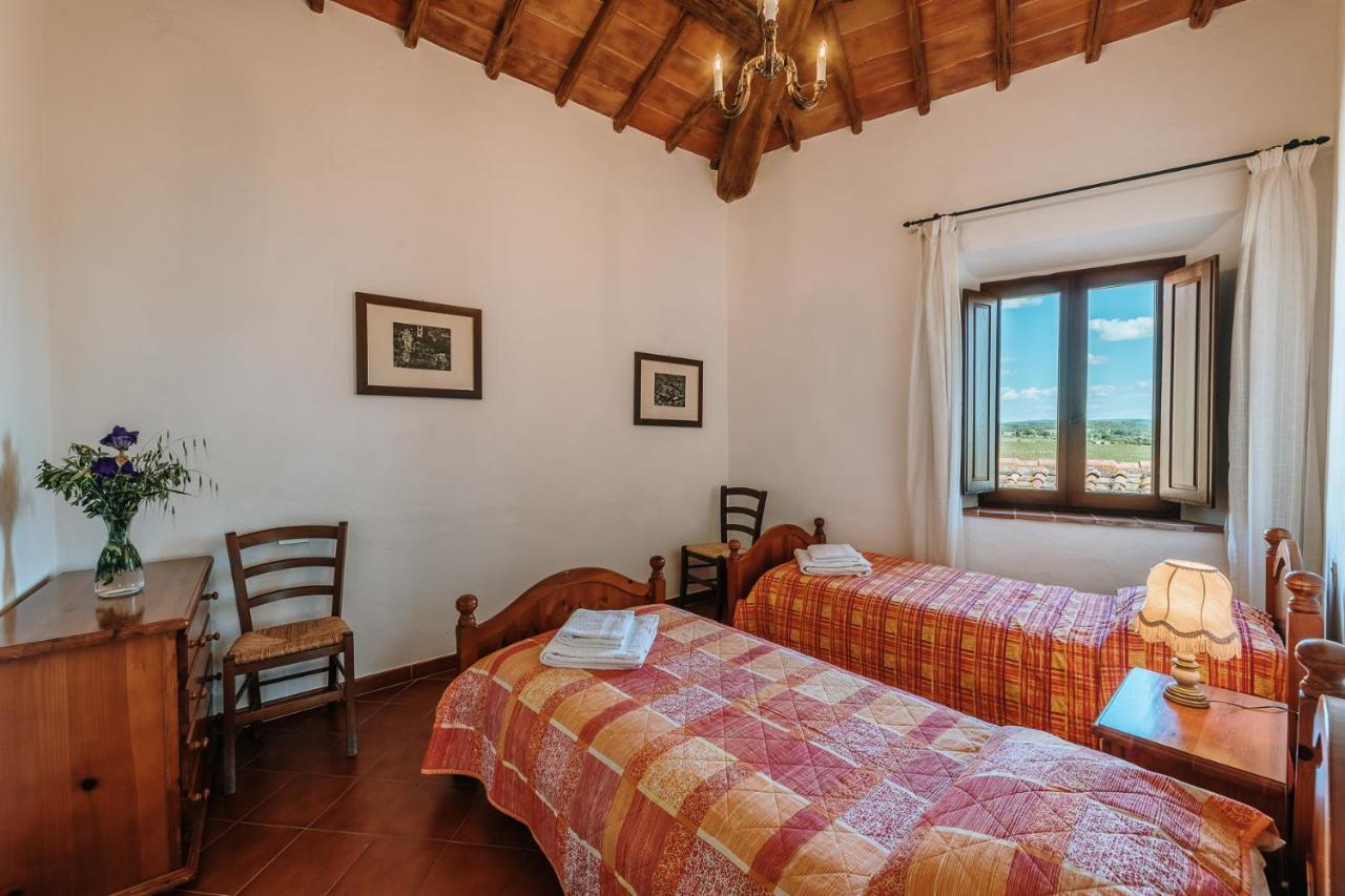 Borgo Villa A Sesta San Gusme Luaran gambar