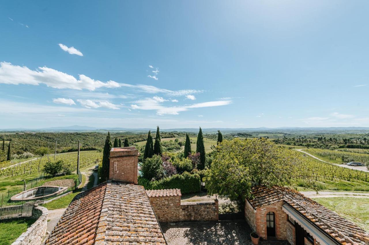 Borgo Villa A Sesta San Gusme Luaran gambar