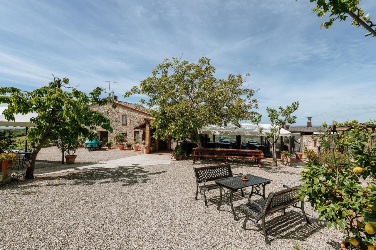 Borgo Villa A Sesta San Gusme Luaran gambar
