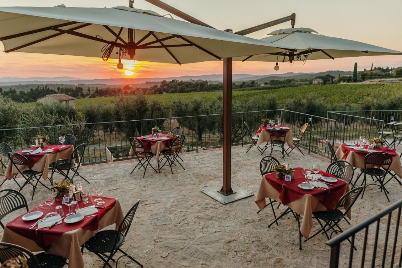 Borgo Villa A Sesta San Gusme Luaran gambar