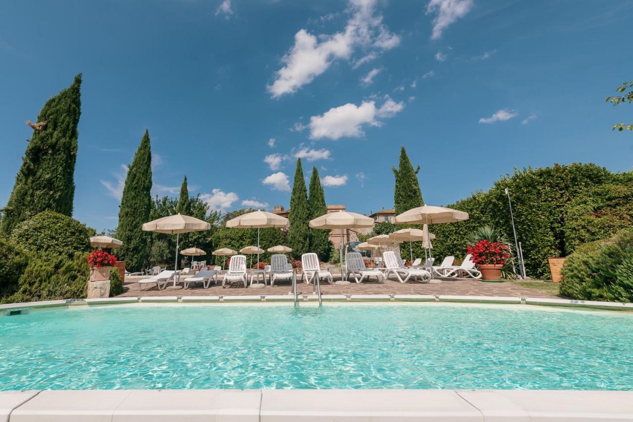 Borgo Villa A Sesta San Gusme Luaran gambar