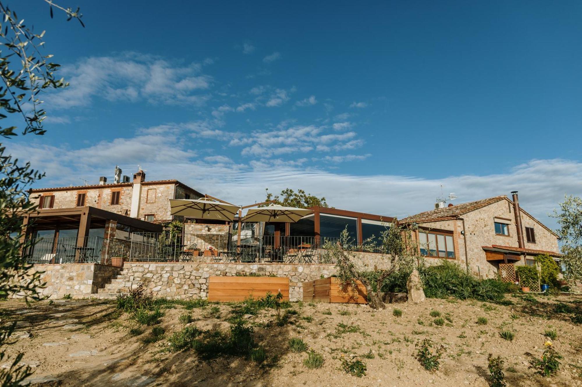 Borgo Villa A Sesta San Gusme Luaran gambar